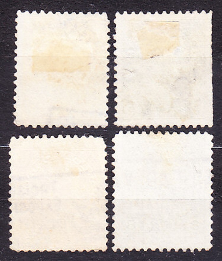 KANADA 1922, Michel 105-107, 109 y, 111, 113, razené. KRÁĽ GEORGE V.