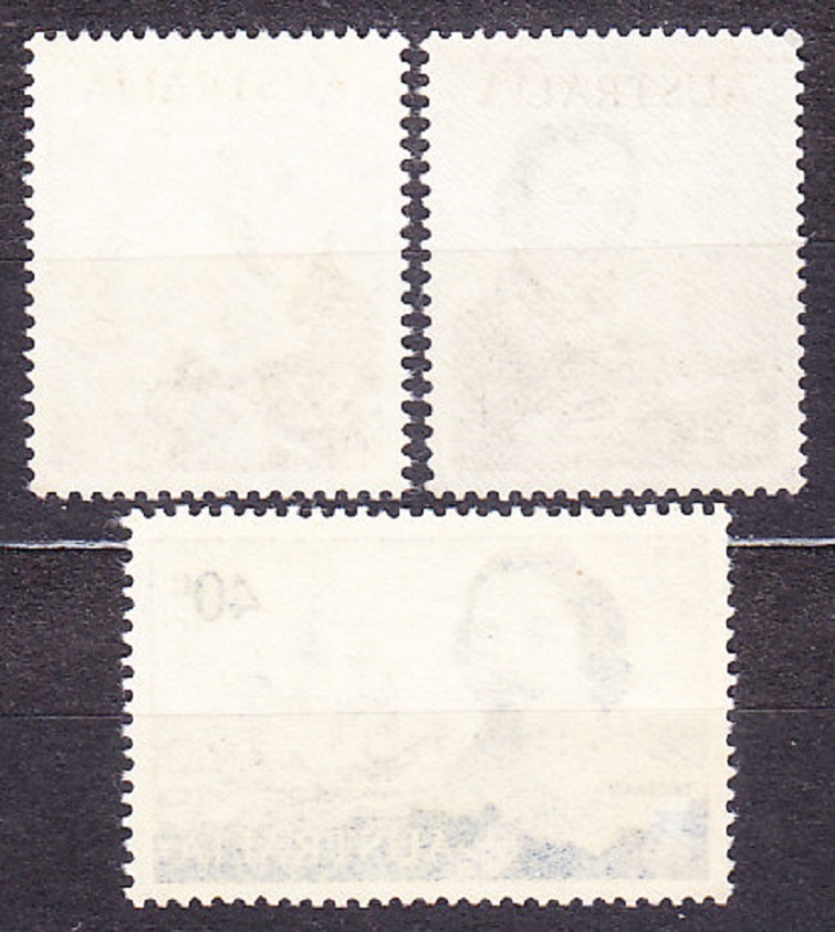 AUSTRÁLIA 1966, Michel 374, 378-379, ** čisté. MOREPLAVCI.
