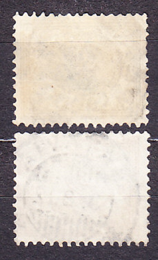 HOLANDSKÁ INDIA 1902, Michel 41-42, razené. KOLÓNIE. ČÍSLICE.
