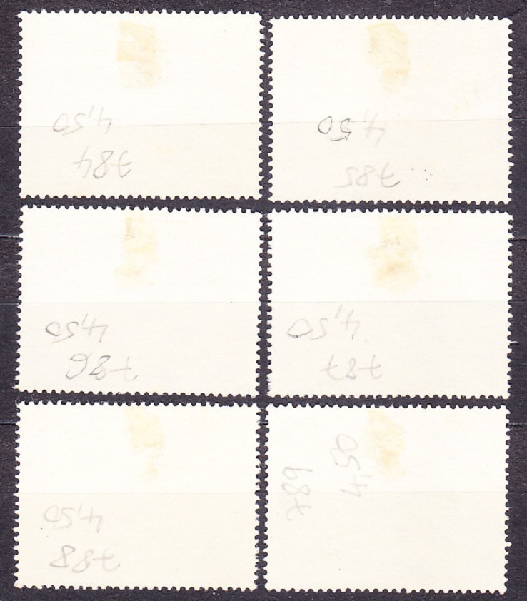 DEUTSCHES REICH 1941, Michel 773-778, čistá séria bez lepu. RÍŠSKA POŠTOVÁ SLUŽBA.