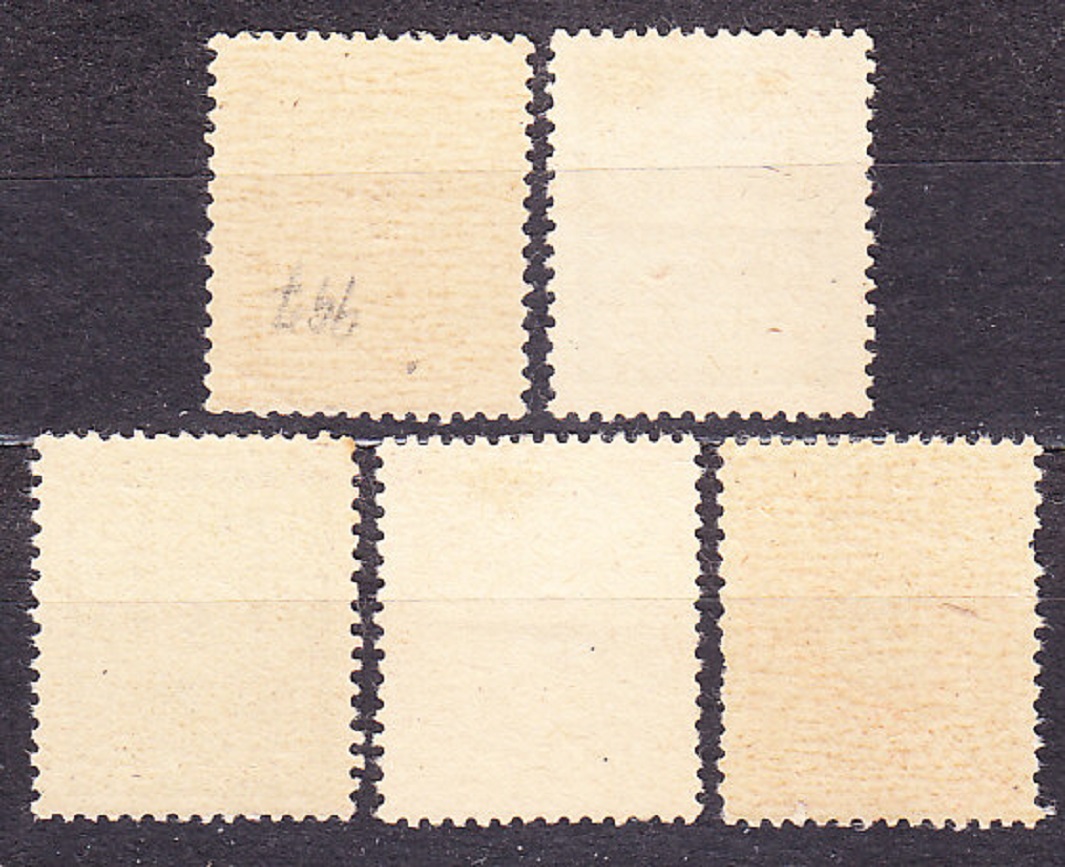 VÝCHODNÉ SASKO 1945, Michel 56-60, nepoužitá séria. ČÍSLICE.