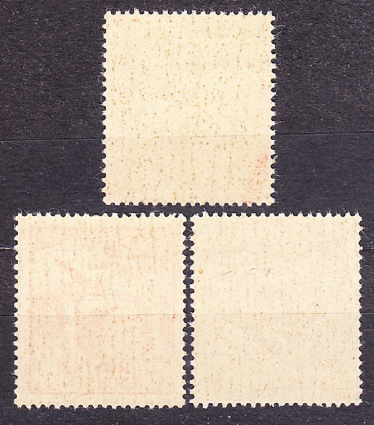 PROVINCIA SASKO 1946, Michel 87 A - 89 A, ** čistá séria. ZNOVUOBNOVA SASKA.