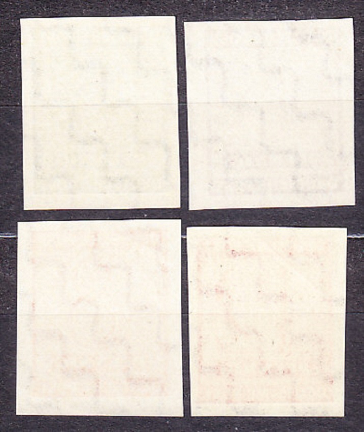 ZÁPADNÉ SASKO 1945, Michel 116-119, ** čistá séria. ČÍSLICE.