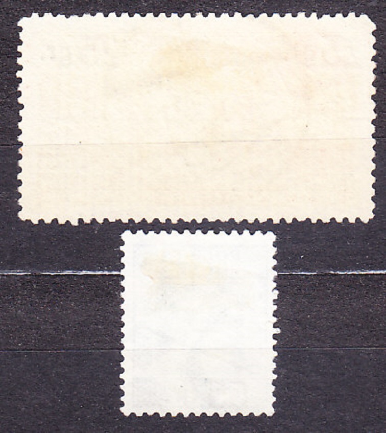 POĽSKO 1934, Michel 291-292, razené. PRETLAČE.