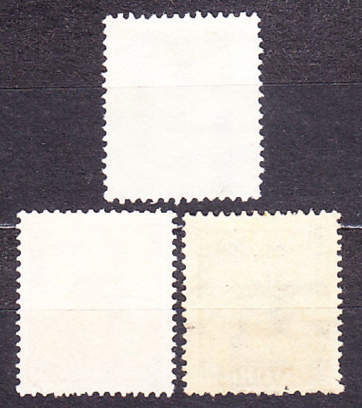DÁNSKO 1926, Michel 153-155, razená séria. 75 ROKOV DÁNSKEJ ZNÁMKY.