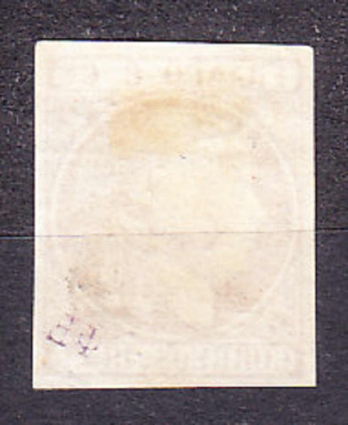 ŠPANIELSKO 1852, Michel 12, razená. KRÁĽOVNÁ ISABELLA II.