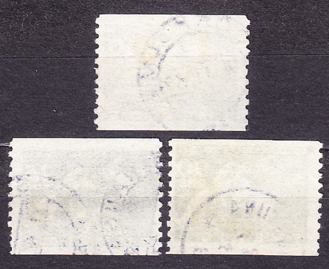 ŠVÉDSKO 1932, Michel 216, 218-219, razené. KRÁĽ GUSTAV II. NA KONI.