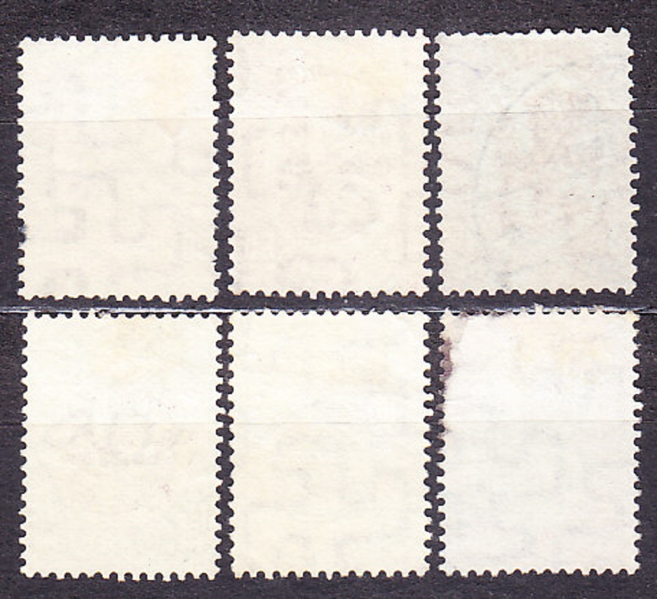 FÍNSKO 1925, Michel 117-120, 122-123, razené. ERBY - LEV.