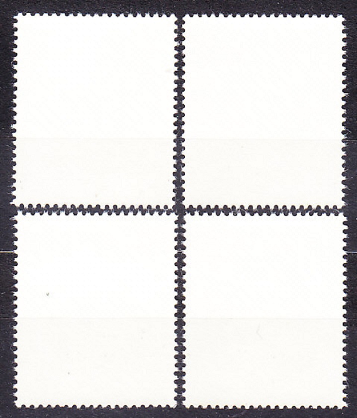 NDR 1984, Michel 2884-2887, ** čistá séria. STARÉ PEČATE.