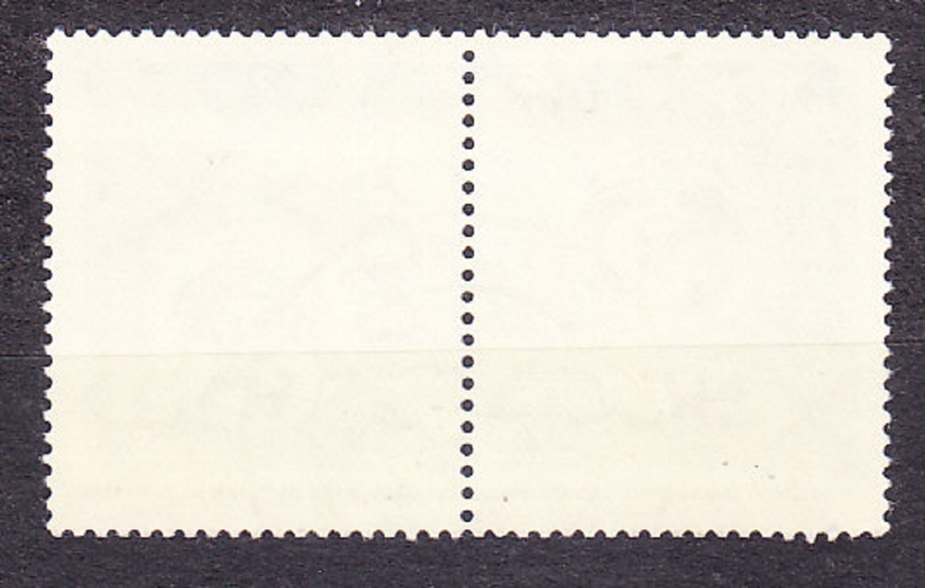 NDR 1963, Michel 970-971, razená séria v páske. VÝSKUM VESMÍRU.