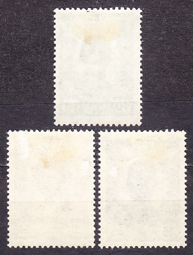 RAKÚSKO - POĽNÁ POŠTA 1918, Michel 73-75, * čistá séria. KRÁĽ KARL I. A KRÁĽOVNÁ ZITA.
