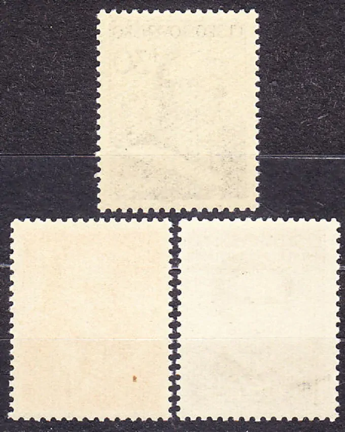 ČSSR 1954, Pofis 805-807, ** čistá séria. BÁSNICI.