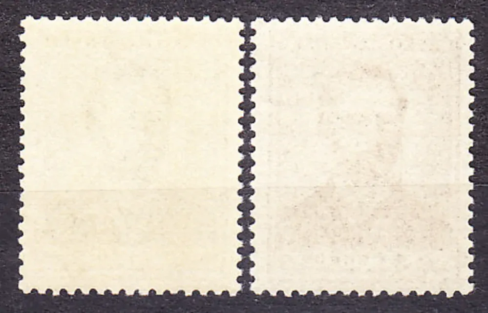 ČSSR 1954, Pofis 798-799, ** čistá séria. SPISOVATEĽ A. P. ČECHOV.