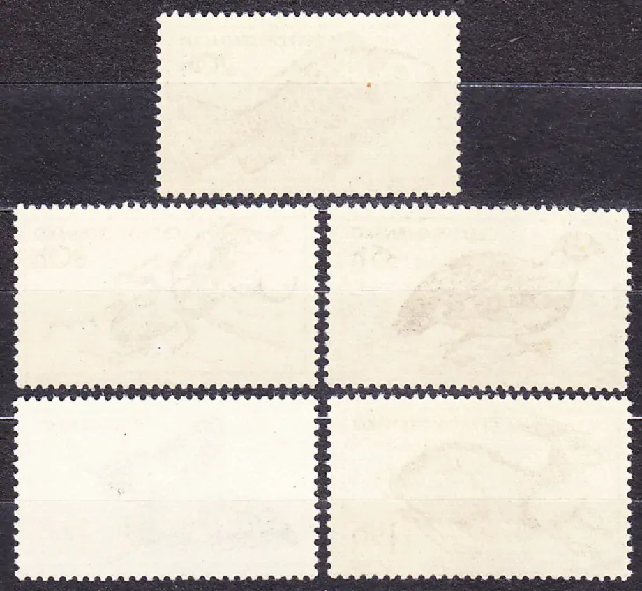 ČSSR 1955, Pofis 844-848, ** čistá séria. ZVIERATÁ.