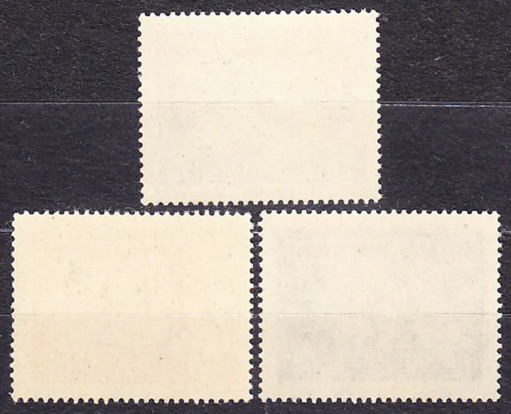 ČSSR 1946, Pofis 440-442, ** čistá séria. NÁVRAT DO VLASTI.