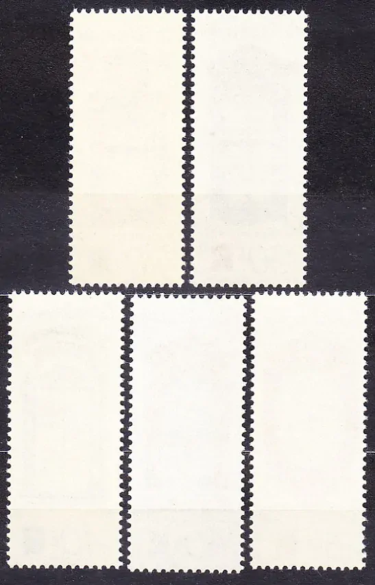 ČSSR 1977, Pofis 2240-2244, * čistá séria. HISTORICKÉ OKNÁ.