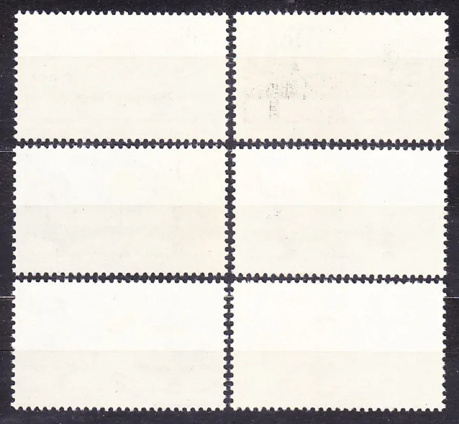 ČSSR 1978, Pofis 2316-2321, ** čistá séria. PRAŽSKÉ MOSTY.
