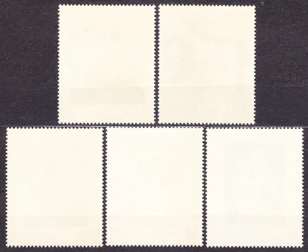 ČSSR 1968, Pofis 1729-1733, ** čistá séria. UMENIE - MAĽBY.