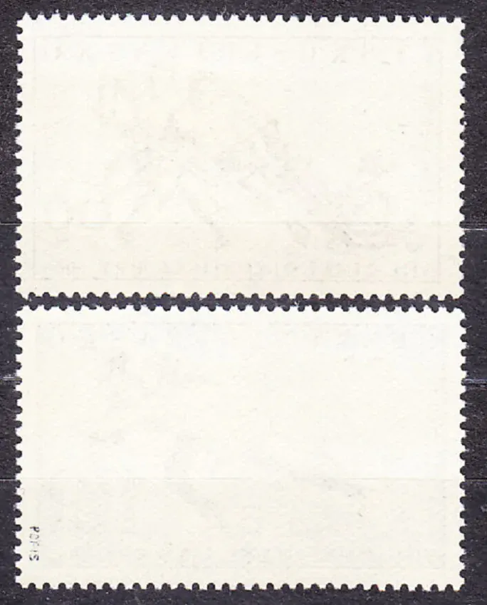 ČSSR 1960, Pofis 1099-1100, ** čistá séria. ZOH V SQUAW VALLEY.