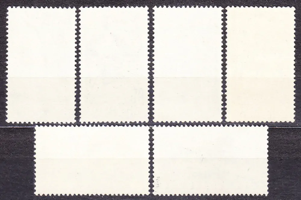 ČSSR 1960, Pofis 1142-1147, ** čistá séria. VODNÉ VTÁCTVO.