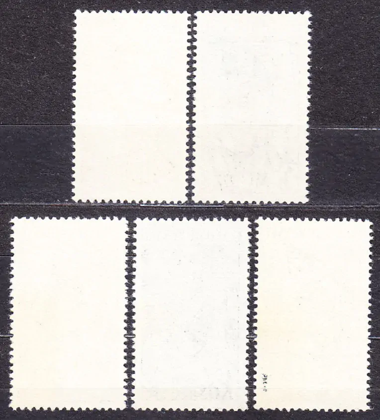 ČSSR 1961, Pofis 1189-1193, ** čistá séria. ČESKOSLOVENSKÉ BÁBKY.