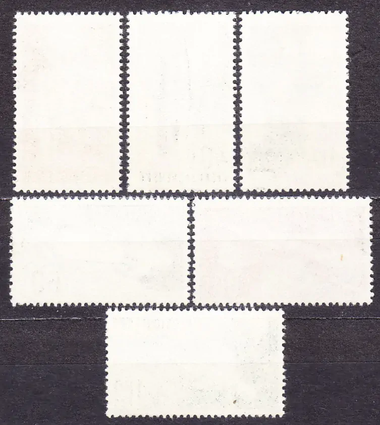ČSSR 1962, Pofis 1241-1246, ** čistá séria. VÝSKUM VESMÍRU.