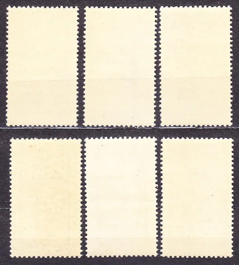 ČSSR 1962, Pofis 1227-1232, ** čistá séria. ŠPORT.