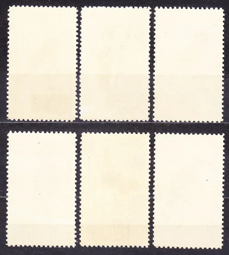 ČSSR 1964, Pofis 1401-1406, * čistá séria. LESNÉ A ZÁHRADNÉ VTÁCTVO.