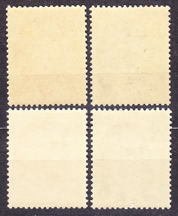 ČSSR 1955, Pofis 860-863, ** čistá séria. SVETOVÉ KULTÚRNE OSOBNOSTI.