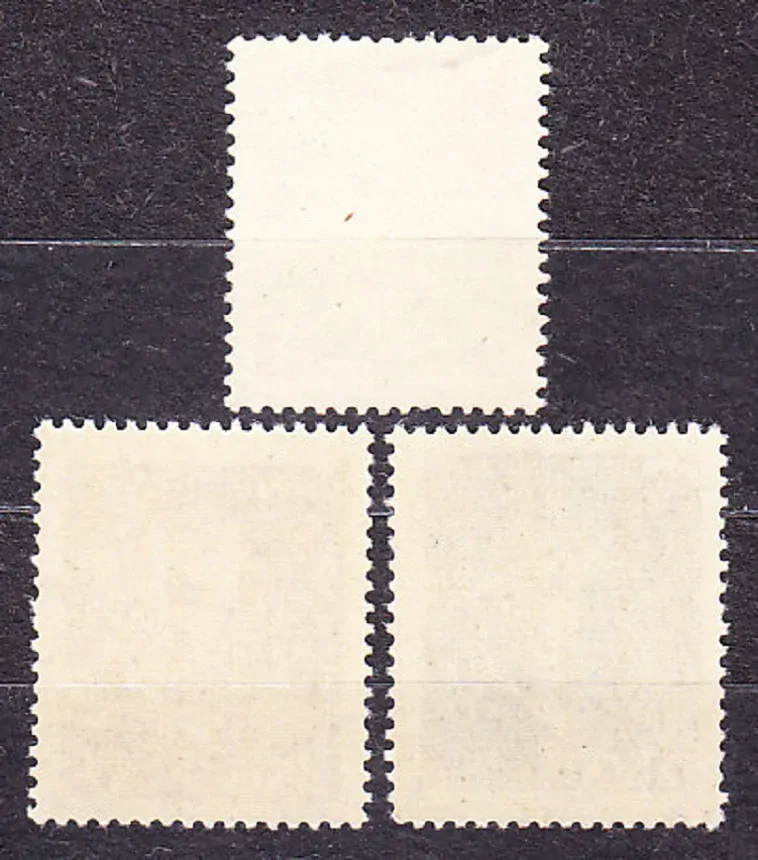 ČSSR 1948, Pofis 464-466, ** čistá séria. PREZIDENT E. BENEŠ.