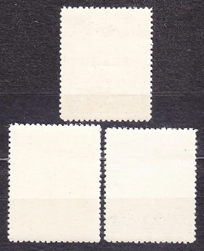 ČSSR 1951, Pofis 612-614, ** čistá séria. DEŇ BANÍKOV.
