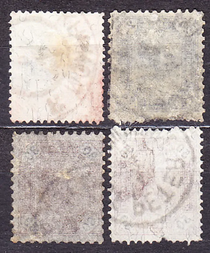RAKÚSKO 1891, Michel 63-66, razená séria. KRÁĽ FRANTIŠEK JOZEF II. - KREUZER.