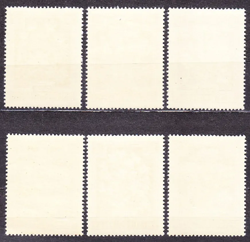 RAKÚSKO 1948, Michel 869-873, 876, ** čisté. KVETY.