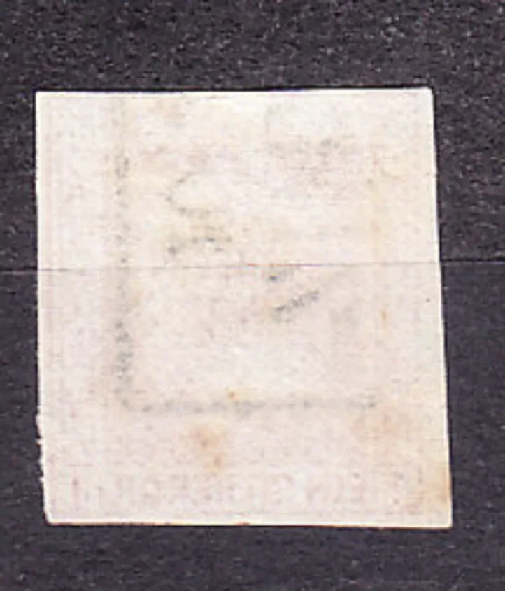 PREUSSEN ( PRUSKO ) 1858, Michel 10, razená. KRÁĽ FRIEDRICH WILHELM IV.