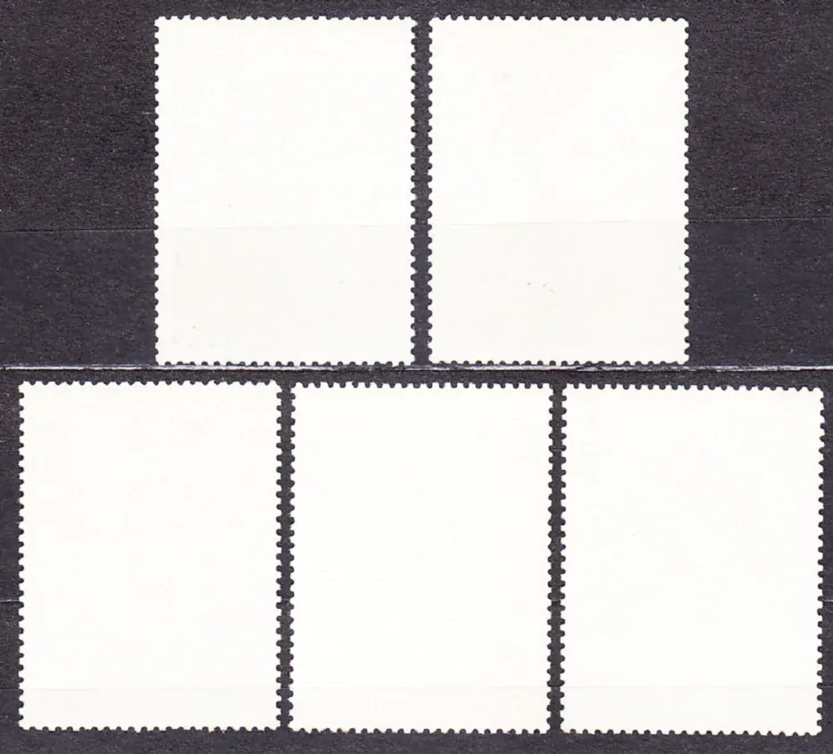 GUINEA-BISSAU 1984, Michel 818-819, 821-823, razené. LOH V LOS ANGELES.