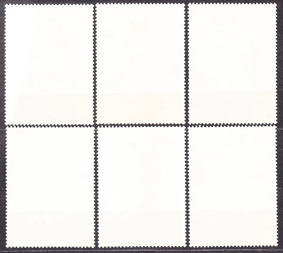RAS AL KHAIMA 1968, Michel 267-272, razené. MAĽBY - VIANOCE.