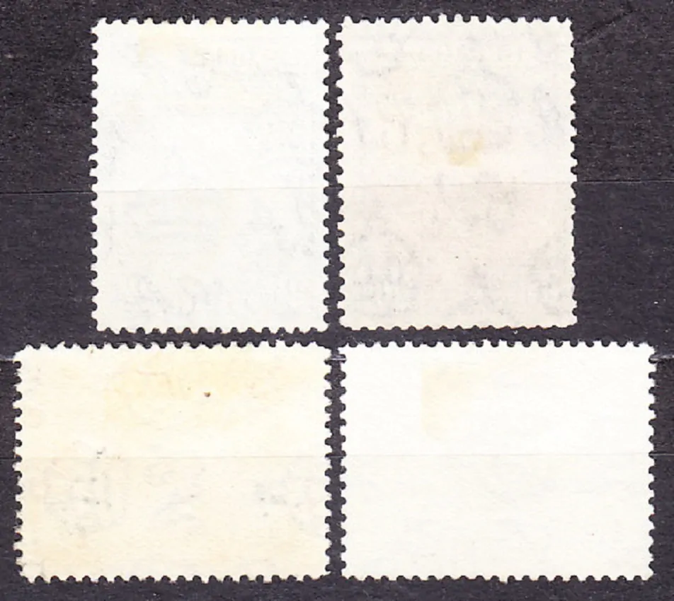 BERMUDA 1936, Michel 90-91, 93, 95, razené. KOLÓNIE. KRÁĽ GEORGE V. - KRAJINY.