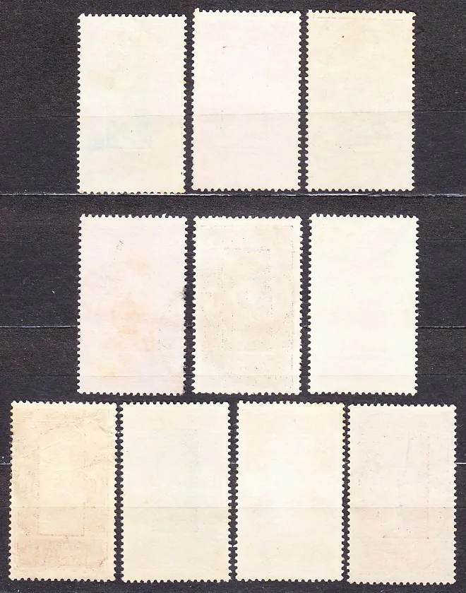 DAHOMEY 1925, Michel 71, 74, 76, 78-81, 83-85, razené. KOLÓNIE. KRAJINY.