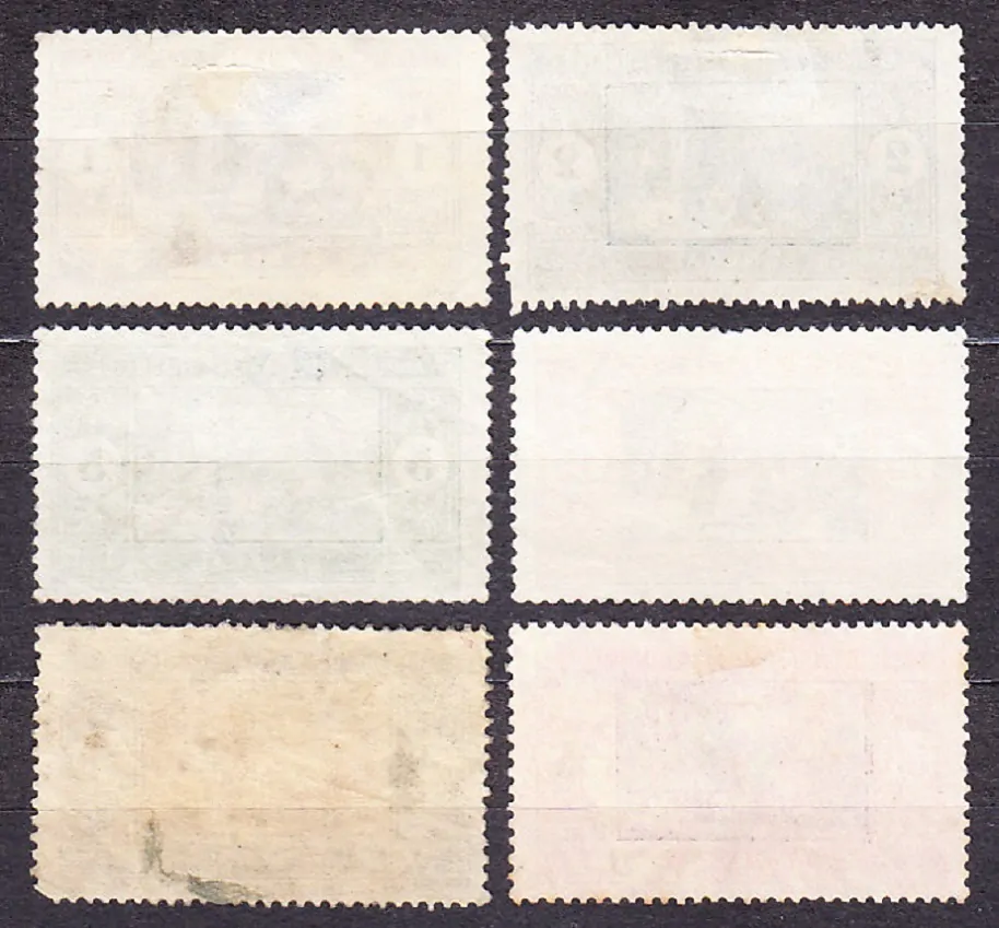 SENEGAL 1914, Michel 53-54, 56, 58, 61-62, razené. KOLÓNIE. TRHOVISKO.