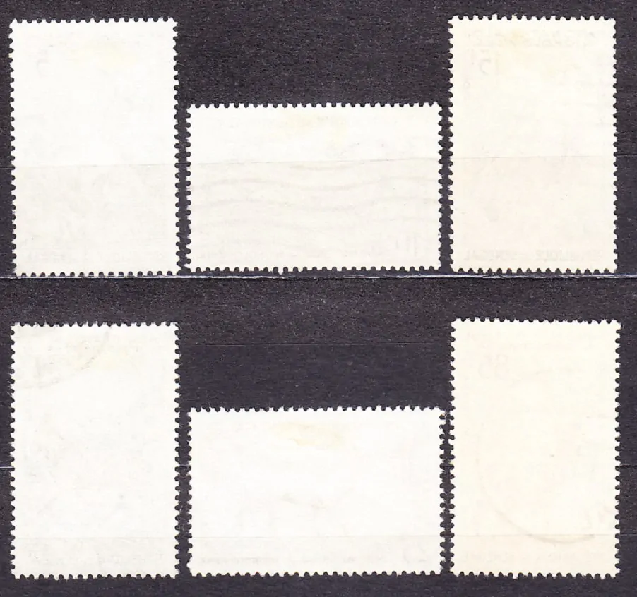 SENEGAL 1960, Michel 233-238, razená séria. AFRICKÉ ZVIERATÁ.
