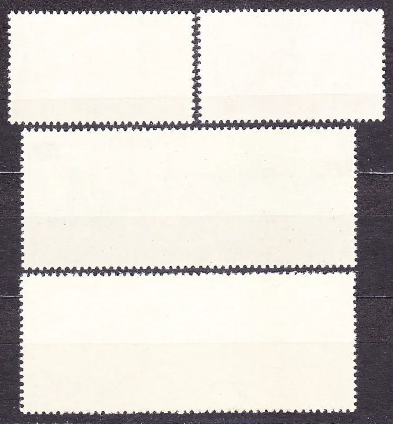 ČSSR 1967, Pofis 1583-1586, ** čistá séria. MESTÁ.
