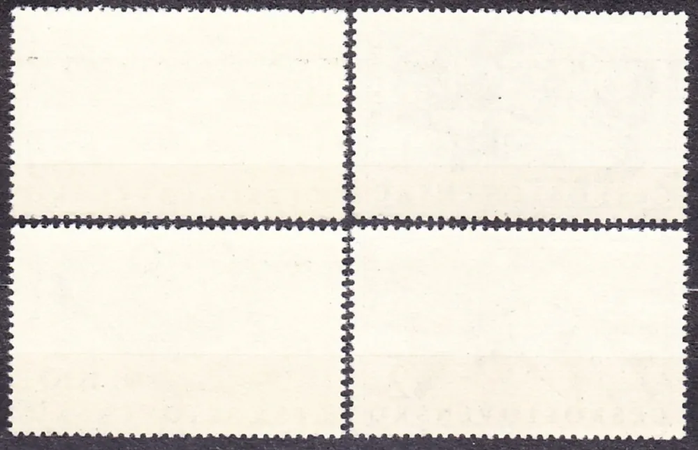 ČSSR 1968, Pofis 1656-1659, ** čistá séria. ZOH GRENOBLE 1968.