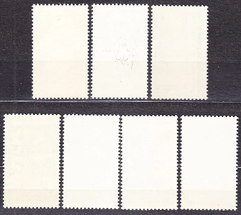 ČSSR 1968, Pofis 1722-1728, ** čistá séria. SVETOVÍ UMELCI.