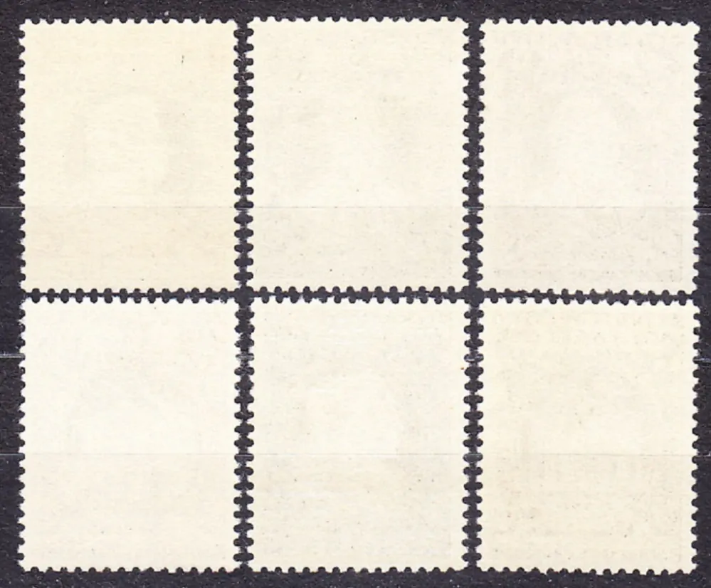 ČSSR 1956, Pofis 887-892, ** čistá séria. PRAŽSKÁ JAR, SLÁVNI SKLADATELIA.