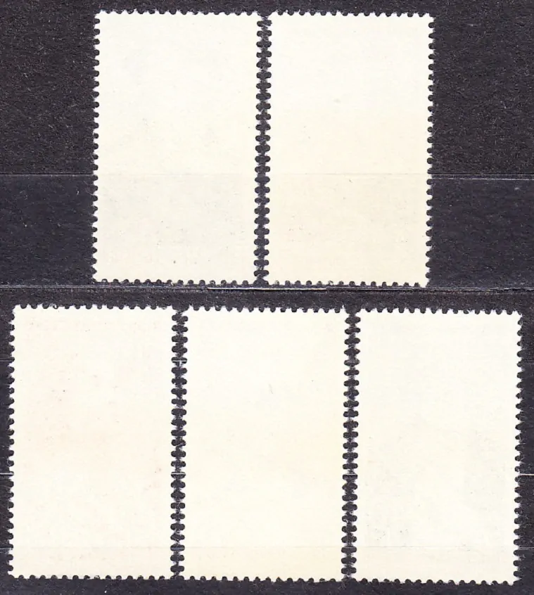 ČSSR 1960, Pofis 1132-1136, ** čistá séria. KULTÚRNE OSOBNOSTI.