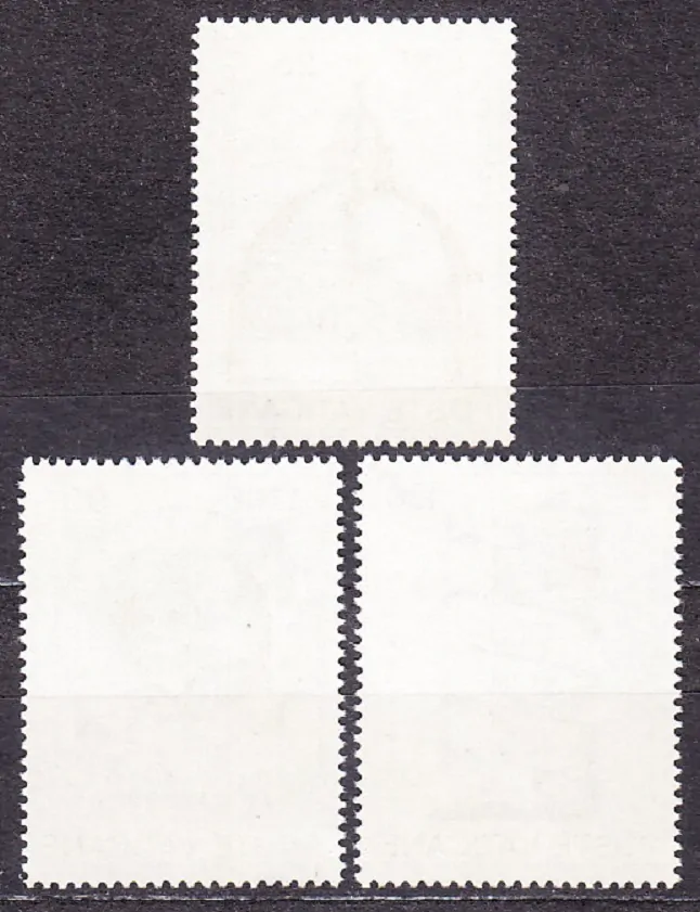 VATIKÁN 1972, Michel 596-598, ** čistá séria. KRAJINY.