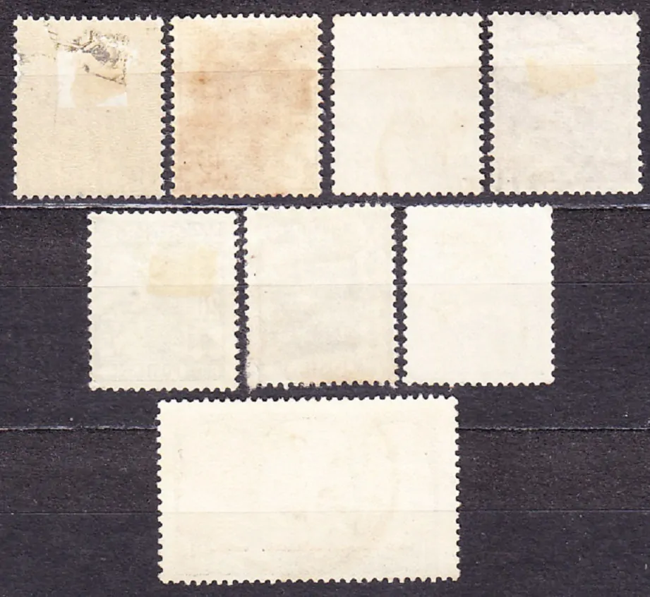 ALŽÍRSKO 1926, Michel 35-36, 39-41, 46, 48, 52, razené. KOLÓNIE. KRAJINY.