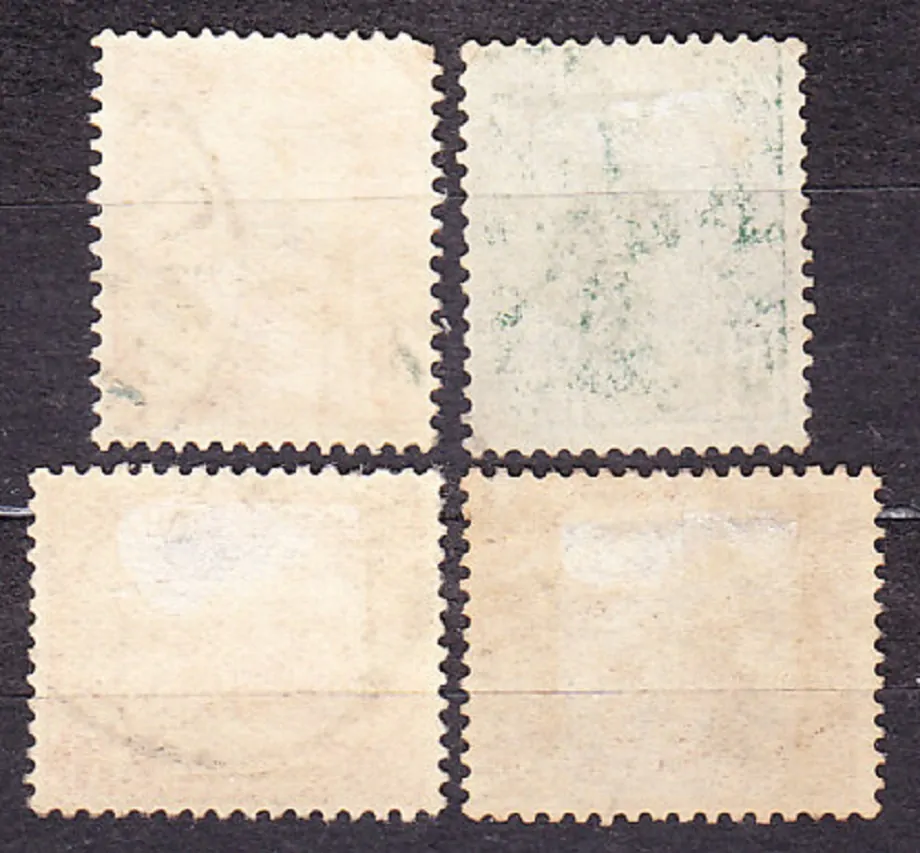 TUNISKO 1906, Michel 31-33, 35, razené. KOLÓNIE. KRAJINY.