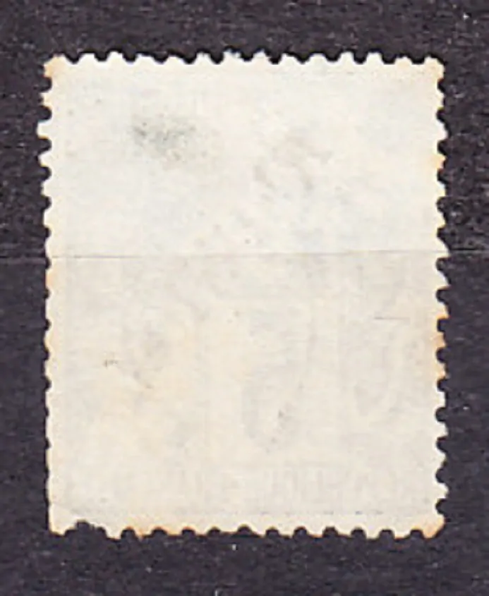 RÉUNION 1891, Michel 20, razená. KOLÓNIE. ALEGÓRIA - PRETLAČ.