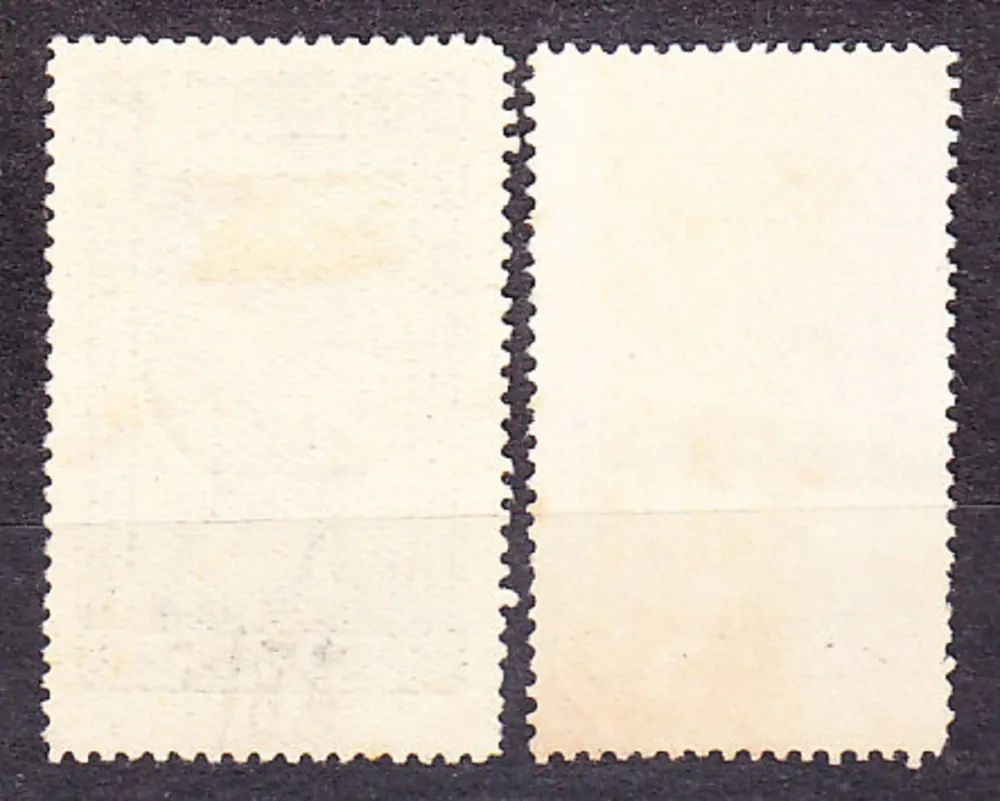 MADAGASCAR 1931, Michel 207-208, razené. KOLÓNIE. GENERÁL GALLIENI NA KONI.
